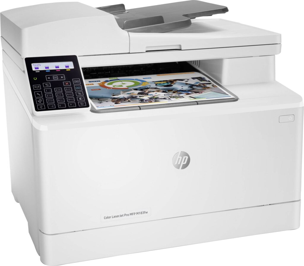 Mengupas Tuntas HP Color LaserJet Pro MFP M183fw: Sang Multifungsi Berwarna Idaman Kantor Kecil dan Rumah