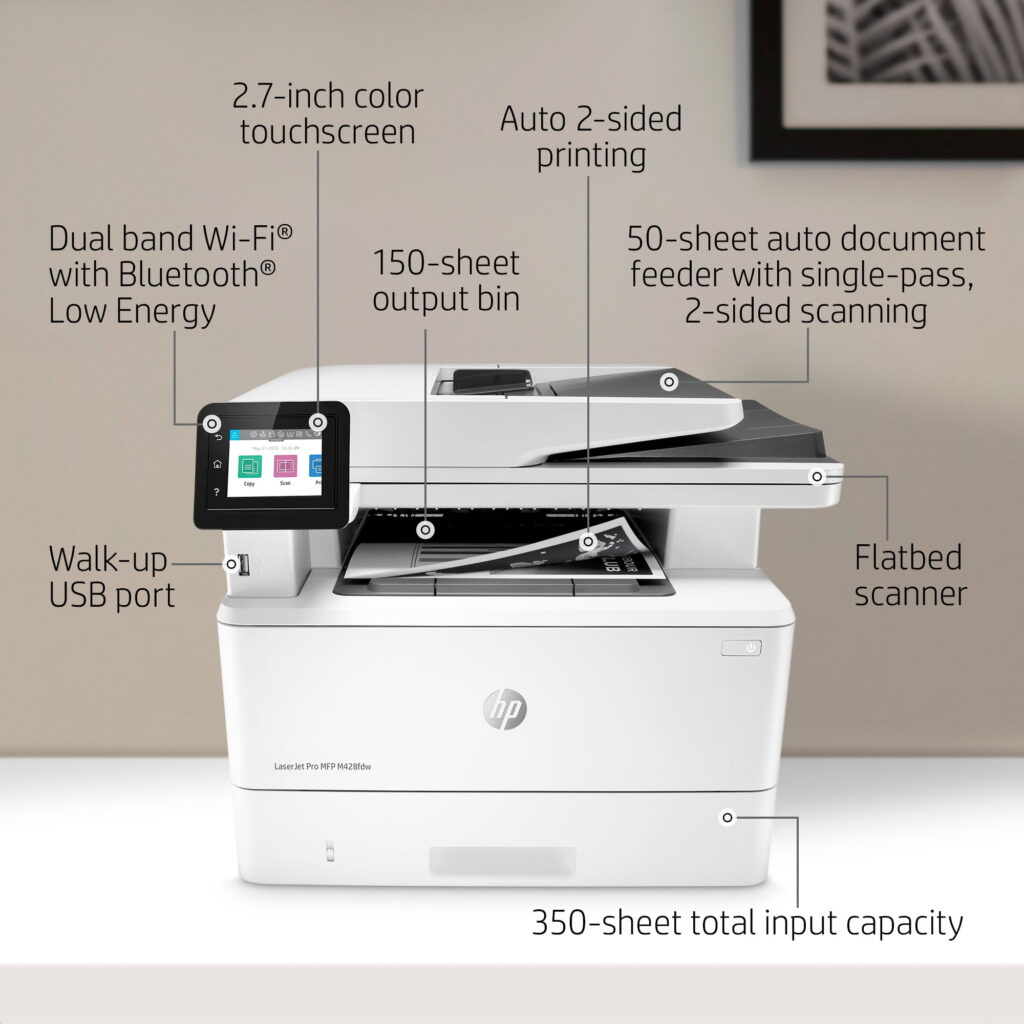Review Mendalam: Menguak Kehebatan HP LaserJet Pro MFP M428fdw – Sahabat Produktivitas di Meja Kerja Anda